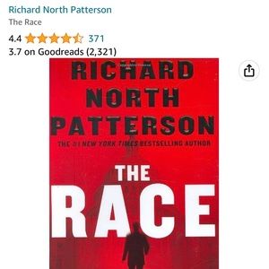 Hard cover like new The Race by Richard North Patterson